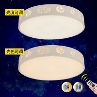 欧普官方商城 LED圆形卧室灯 浪漫温馨 现代简约吸顶灯房间 灯具灯饰 花香鸟语
