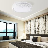 欧普官方商城 卧室灯具 led吸顶灯 镂空铁艺边框灯具安装 阑珊