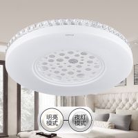 欧普照明客厅主卧室餐厅水晶led吸顶灯具圆形现代简约温馨浪漫