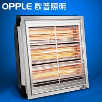 欧普集成吊顶浴霸碳纤维黄金管取暖led照明换气三合一卫生间