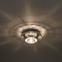 欧普官方商城 led水晶射灯过道灯走廊灯客厅天花灯