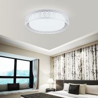 欧普官方商城 卧室灯具 led吸顶灯 镂空铁艺边框灯具安装 阑珊