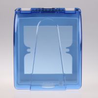 欧普照明 86型开关插座防水盒 厨房卫生间墙壁开关面板防溅盒