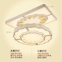 欧普官方商城 长方形吸顶灯水晶客厅灯  现代简约大气灯饰灯具 金粉世家
