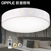 欧普官方商城 LED圆形卧室灯 浪漫温馨 现代简约吸顶灯房间 灯具灯饰 花香鸟语