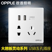 USB五孔插座