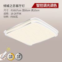 欧普照明 客厅吸顶灯 大气LED长方形客厅灯具灯饰  倾城之恋