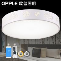 欧普官方商城 LED圆形卧室灯 浪漫温馨 现代简约吸顶灯房间 灯具灯饰 花香鸟语