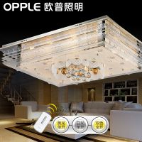 欧普官方商城 led水晶吸顶灯客厅灯 现代简约灯具灯饰 米兰