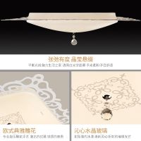 欧普官方商城 调光变色卧室led吸顶灯方形温馨现代简约大气水晶玻璃