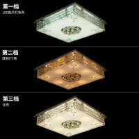 欧普官方商城 客厅主卧室led水晶灯 长方形高档现代简约大气 天鹅湖