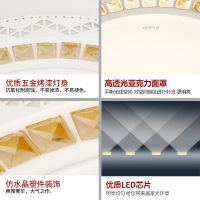 欧普照明 LED客厅吸顶灯 圆形调光调色  圆舞曲