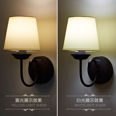 欧普官方商城 墙壁灯 卧室床头灯具楼梯阳台户室外 美式简约壁灯 买就送灯泡