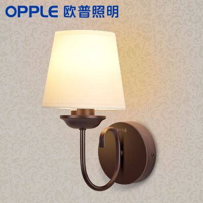 欧普官方商城 墙壁灯 卧室床头灯具楼梯阳台户室外 美式简约壁灯 买就送灯泡